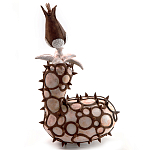 Статуэтка для интерьера коричневый фрукт Pandora Tropical Fruit 21 варинант исполнения - 3 | Loft Concept в Москве