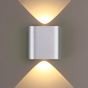 Бра Obverse Silver Square Wall lamp