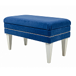 Мягкая банкетка с зоной для хранения Casket Blue варинант исполнения - 2 | Loft Concept в Москве