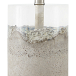 Настольная лампа на сером бетонном основании Delicate Brutality варинант исполнения - 1 | Loft Concept в Москве