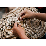 Плетеная корзина для белья Nea Wicker Basket варинант исполнения - 4 | Loft Concept в Москве