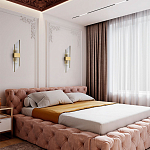 Бра с декором в виде хрустальных трубочек Nembus Brass Glass Wall Lamp варинант исполнения - 2 | Loft Concept в Москве