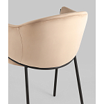 Стул Brace велюр капучино варинант исполнения - 3 | Loft Concept в Москве