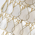 Подвесной светильник с декором из натуральной морской ракушки Iridescent Light варинант исполнения - 8 | Loft Concept в Москве