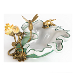 Чаша фигурная с обитателями леса и цветами Eden Garden варинант исполнения - 2 | Loft Concept в Москве