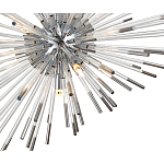 Дизайнерский светильник с лучами Morning Sun Chandelier Silver варинант исполнения - 5 | Loft Concept в Москве