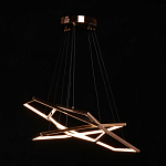 Люстра с 3-мя подвесами в виде шестиугольников Hexagon Horizontal варинант исполнения - 3 | Loft Concept в Москве