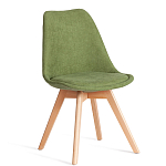 Стул с мягким бархатным сиденьем Chair Tulip варинант исполнения - 2 | Loft Concept в Москве