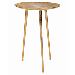 Металлический кофейный столик Waterlily Gold варинант исполнения - 1 | Loft Concept в Москве