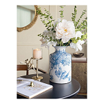 Ваза с мотивами цветущего сада с попугаями Vase Inspired by Nature варинант исполнения - 5 | Loft Concept в Москве