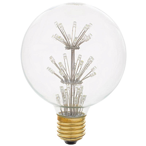 Лампа прозрачная с елочкой LED Е27 1.5W
