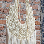 Аксессуар настенный в Эко стиле Белый wall decor White dress варинант исполнения - 1 | Loft Concept в Москве