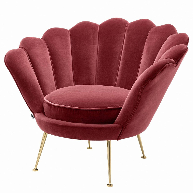 Кресло Eichholtz Chair Trapezium Wine Red