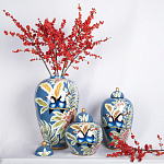 Декоративная ваза с крышкой Miranda варинант исполнения - 4 | Loft Concept в Москве