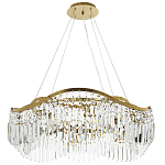 Люстра с подвесками из хрусталя Ludivine Chandelier варинант исполнения - 4 | Loft Concept в Москве