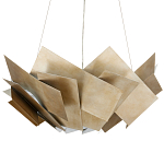 Люстра из прямоугольных панелей Iron Panels варинант исполнения - 3 | Loft Concept в Москве