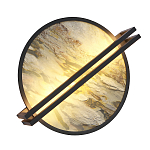 Бра круглое Sun Lighting 1 варинант исполнения - 1 | Loft Concept в Москве