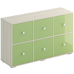 Тумба с глянцевым фасадом Noah варинант исполнения - 1 | Loft Concept в Москве