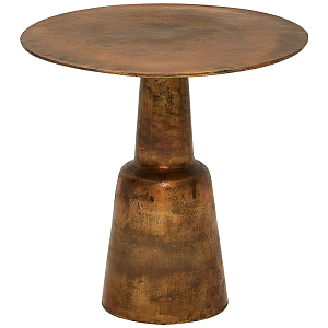 Обеденный стол Dining Table Round Vintage Copper