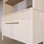 Стеллаж Primo с ящиками Светлый дуб  варинант исполнения - 4 | Loft Concept в Москве