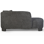 Кушетка серая с обивкой букле Thalia Grey Boucle Sofa варинант исполнения - 3 | Loft Concept в Москве