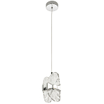Подвесной светильник из хрусталя Fleuretta Crystal Chrome Hanging Lamp варинант исполнения - 2 | Loft Concept в Москве