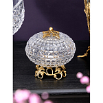 Конфетница из прозрачного рельефного стекла Eden Garden варинант исполнения - 10 | Loft Concept в Москве