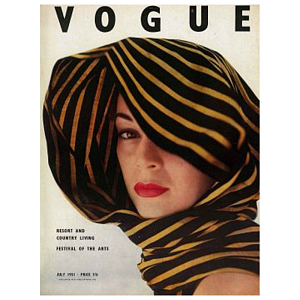 Постер Vogue Cover 1951 July
