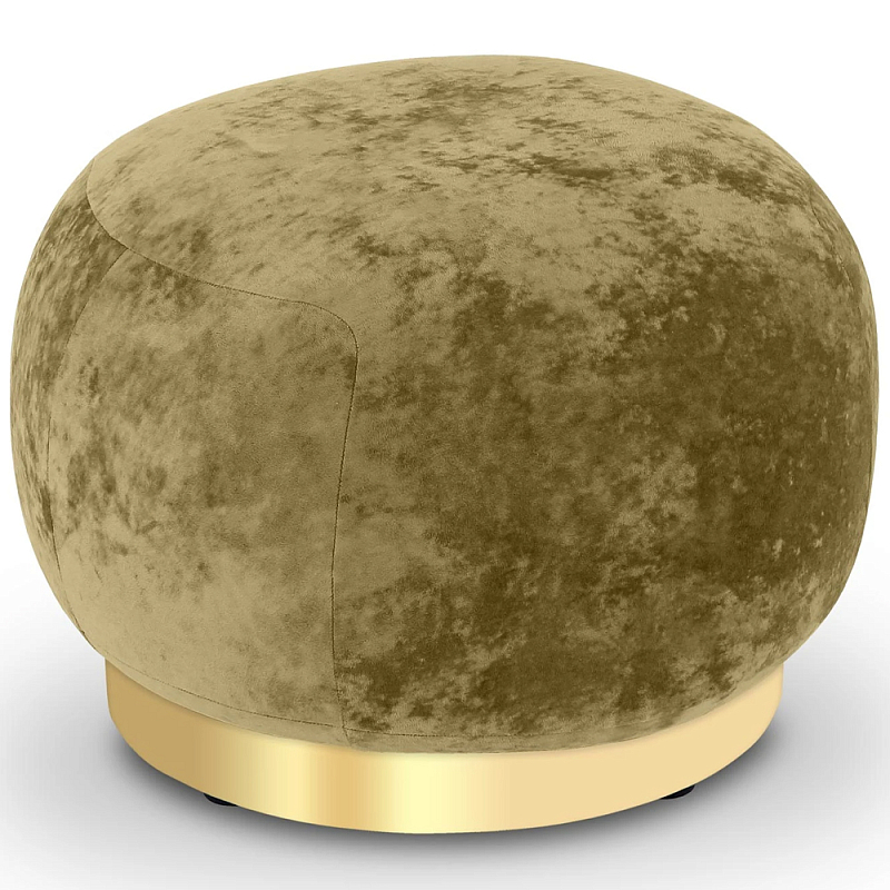 Круглый мягкий пуф Ambrose Soft Velour Pouf Мульти в Москве | Loft Concept 