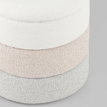 Пуф Three Colors в ткани букле из трех цветов  варинант исполнения - 2 | Loft Concept в Москве