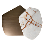 Столик журнальный Promontory с мрамором варинант исполнения - 2 | Loft Concept в Москве