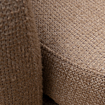 Кресло вращающееся черно-золотая рогожка Julia Armchair Golden Belt варинант исполнения - 3 | Loft Concept в Москве