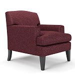 Мебельная ткань Шенилл бордовый цвет 138 см T4-38 варинант исполнения - 9 | Loft Concept в Москве