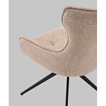 Стул Carlene вращающийся бежевый варинант исполнения - 3 | Loft Concept в Москве