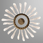 Люстра с декором в виде крупных рельефных лепестков 80 см Ethereal Bloom варинант исполнения - 5 | Loft Concept в Москве