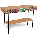 Консоль с принтом на ящиках Elise Console Table варинант исполнения - 11 | Loft Concept в Москве