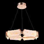 Люстра кольцевая с текстурным природным рисунком IceFlame варинант исполнения - 3 | Loft Concept в Москве