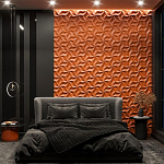 Гипсовая 3D панель с принтографией PM-46 варинант исполнения - 3 | Loft Concept в Москве