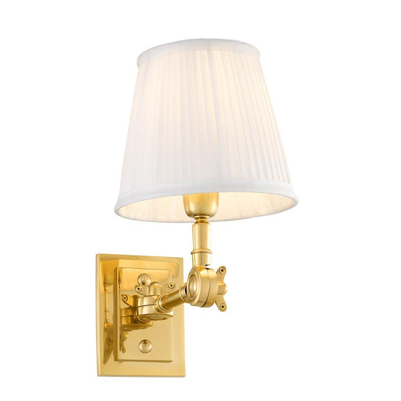  Wall Lamp Wentworth Single Gold+White      | Loft Concept 