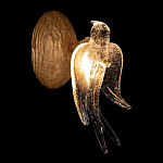 Бра с прозрачной стеклянной фигуркой птички Serip Voa варинант исполнения - 4 | Loft Concept в Москве