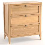 Комод с 3-мя ящиками светлый дуб Silva Oak Chest of Drawers варинант исполнения - 2 | Loft Concept в Москве