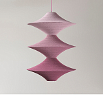 Подвесной вязаный розовый светильник «Звезда Востока 03» варинант исполнения - 4 | Loft Concept в Москве