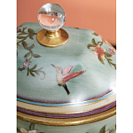 Ваза с крышкой и цветочным узором Genuine Chinese Classics варинант исполнения - 3 | Loft Concept в Москве