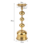 Подсвечник железный Bell варинант исполнения - 4 | Loft Concept в Москве