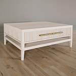 Кофейный стол Primo с двумя ящиками Светлый дуб варинант исполнения - 1 | Loft Concept в Москве