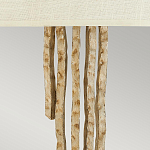 Бра с белым абажуром и элементами в виде натуральных веток Hinkley варинант исполнения - 3 | Loft Concept в Москве