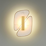 Бра с мраморными вставками Marble Plates варинант исполнения - 3 | Loft Concept в Москве