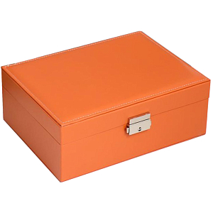 Шкатулка Auburn Jewerly Organizer Box orange