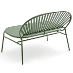Зелёная скамья из стали Goodwin Metal Bench Green варинант исполнения - 10 | Loft Concept в Москве