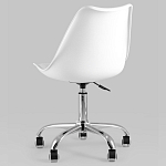 Офисный стул на металлическом основании EGGERY White варинант исполнения - 6 | Loft Concept в Москве